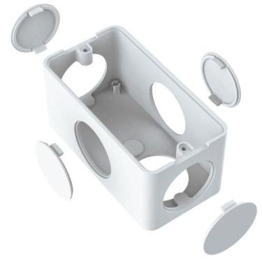 Imagem de Condulete Pvc Múltiplo 1/2-3/4 Branco Inpol