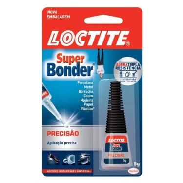 Imagem de Cola Super Bonder Loctite Forte Alta Resistência Aderência