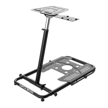 Imagem de Turtle Beach VelocityOne Universal Stand for Flight Simulation & Racing Simulation Accessories with adjustable height design, metal construction, and fold flat design for PC & Xbox – Black