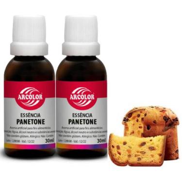 Imagem de Essência Artificial Comestível 30ml Arcolor - Panetone 2 un