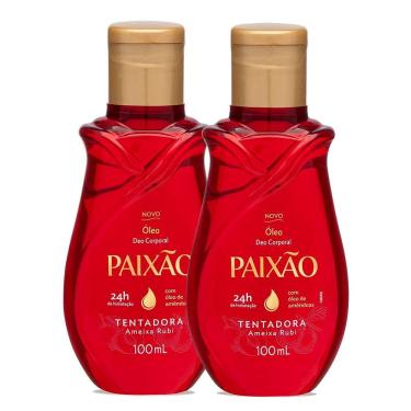Imagem de Kit 2 Óleo Corporal de Amêndoas Paixão Tentadora Ação Desodorante 100ml