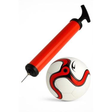 Imagem de Kit Bola De Futebol De Campo Society + Bomba de Ar Completo - NoBrand