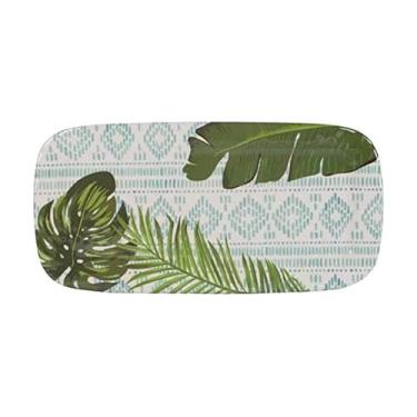 Imagem de Fitz and Floyd Travessa de folha de melamina Tropical Fun 43 cm