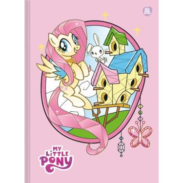 Imagem de Caderno Brochura Animativa 1/1, Capa dura, 48 folhas, My Little Pony, Pacote com 10 unidades