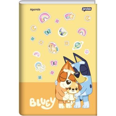 Imagem de Jandaia - Agenda Permanente Escolar 134X200mm CD 192Pgs Bluey Abraço FSC