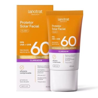 Imagem de Protetor Facial Fluido Incolor FPS 60 Dermo Sun 40mL