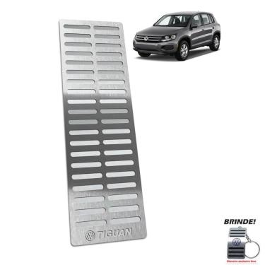 Imagem de Descanso De Pé Em Aço Inox Tiguan 2012 A 2017 Prata