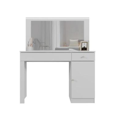 Imagem de Penteadeira Camarim Nina Branco Fosco - Mobler