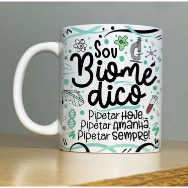 Imagem de Caneca Biomédico/ Biomedicina - Malu Perso, U