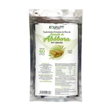 Imagem de Óleo de Semente de Abóbora 1000mg Refil 60 Cápsulas - Equality Supleme