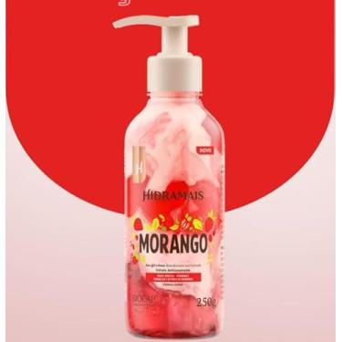 Imagem de Creme Desodorante Corporal Hidramais Morango - Duo Gel Perfumado, Rápida Absorção e Hidratação Imediata, 250g