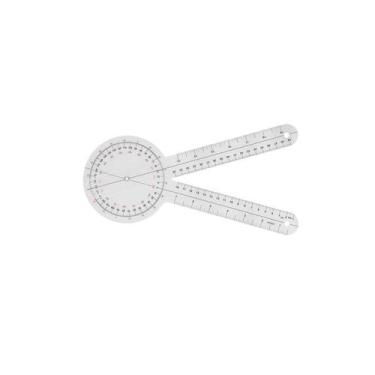 Imagem de Goniometer Bone Generic Brand 30,48 cm de plástico transparente - Ligh