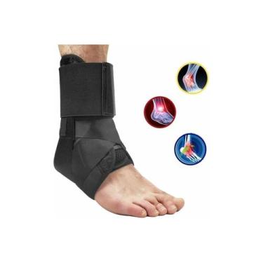 Imagem de Estabilizador de tornozelo respirável com suportes laterais - Lightbek