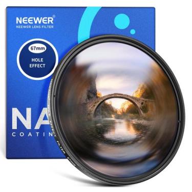 Imagem de Filtro de lente de câmera NEEWER Spiral Halo 67mm K9 Optical Glass
