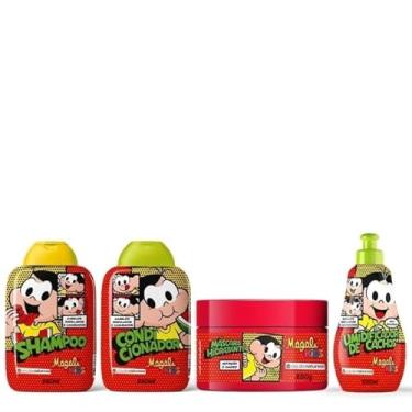 Imagem de Magali Kids Kit Shampoo Condicionador Máscara e Umidificador