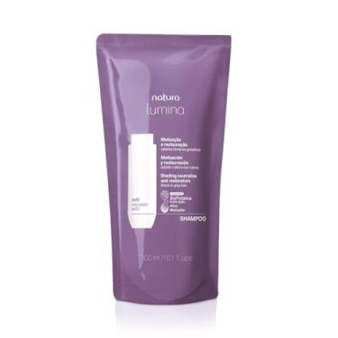 Imagem de Shampoo Lumina Matizador para Matização e Restauração - 300 ml Refil