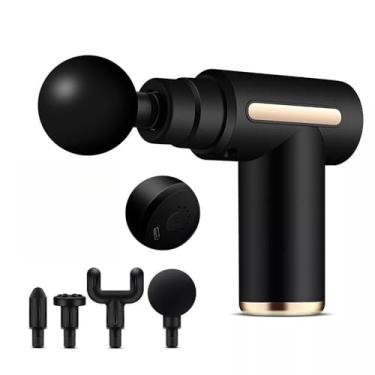 Imagem de Massageador Elétrico Alta Frequência Profissional Muscular Massagem(PRETO)