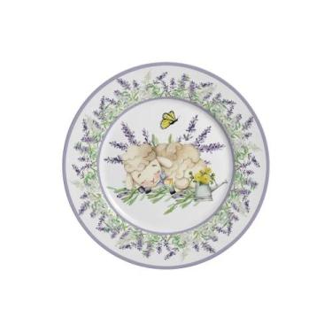 Imagem de JOGO DE SOBREMESA PASCOA BLESSED EASTER C/6 PRATOS 1ª LINHA - ALLEANZA