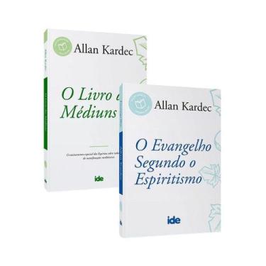 Imagem de Kit O Evangelho Segundo o Espiritismo e O Livro dos Médiuns - Allan Ka