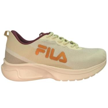 Imagem de Tenis Fila Vector Feminino, Sweet Corn/Semolina/Burgundy, 37