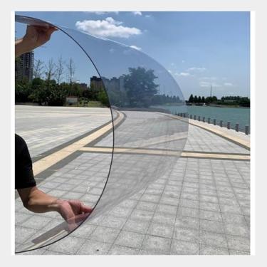 Imagem de Painel De Telhado De Plástico Para Garagem De Dossel Ao Ar Livre - Folhas De Estufa De Policarbonato, Inquebráveis E Resistentes A Uv - Painel De Galpão De Substitui, 1.2mm, W0.8*L3m/W2.62*L9.84ft