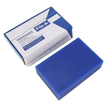 Imagem de Pilipane Ferramenta de entalhe de joias de bloco de cera azul Acessório profissional para fabricação de joias e artesanato de ouro Material de parafina 14 cm Tamanho 1 peça ou 15 peças (azul)