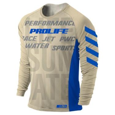 Imagem de Camisa UV Masculina Life 2025 - Prolife, Sand blue, M