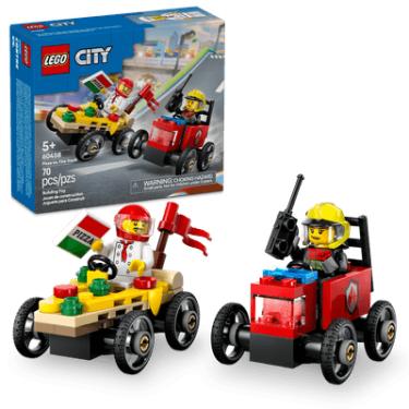 Imagem de LEGO CITY CORRIDA PIZZA X BOMBEIROS