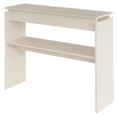 Imagem de Buffet Aparador 1 Prateleira 100 Cm Off White Arly - MILANI MOVELARIA