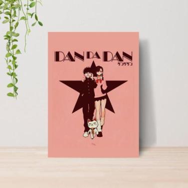 Imagem de Quadro Dan da Dan Anime A4  Placa MDF 01 - Lomi Art