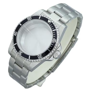 Imagem de FEIYASHI Relógios vintage de 40 mm, cristal de safira, aço inoxidável 316, para movimento Nh34 Nh35 Nh36, mostrador de 28,5 mm, capa retrô, Tampa inferior sólida 2, For NH34 35 36 38 Movement, Caixa