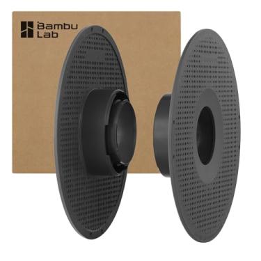 Imagem de ENOMAKER Carretel de filamento reutilizável Bamboo Lab, carretel vazio recarregável universal destacável para A1, P1S, X1C, AMS (Lite), carretel de plástico de alta temperatura ≤ 90 °C, substituição