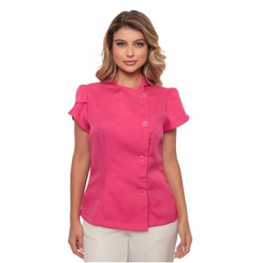 Imagem de Dolma Chef Feminina Pink Luísa - gardenia jalecos, P
