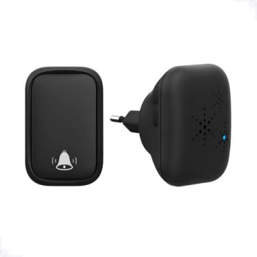 Imagem de Campainha Residencial Sem Fio Alcance Longo de 150 Metros Resistente à água e poeira Instalação simples