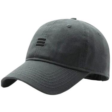 Imagem de Boné de Beisebol Masculino Esportivo Liso Design Clássico Ajustavel