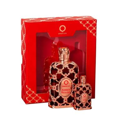 Imagem de Kit Orientica Luxury Collection Amber Rouge Eau De Parfum - Perfume Unissex 30ml + Miniatura 7,5ml