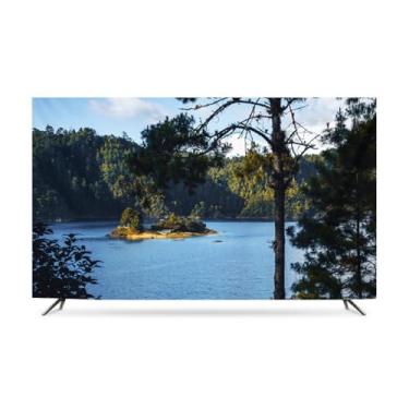 Imagem de Capa universal contra poeira de TV para telas LCD/LED/plasma de 32 a 80 polegadas - Protetor de tela interno moderno de alta qualidade e pano de decoração de sala de estar artístico para pendurar TVs