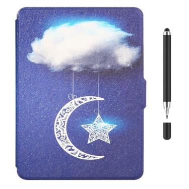 Imagem de Akacy Capa com padrão pintado para Amazon Kindle geração 8ª (versão 2016), modelos SY69JL. fina e leve, à prova d'água (3)