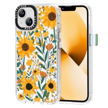 Imagem de GuardCrew Capa para iPhone 13 e capa para iPhone 14, [proteção contra quedas de grau militar de 3,5 m à prova de colisão] [antiamarelamento e antidescasca] capa de telefone fina à prova de choque