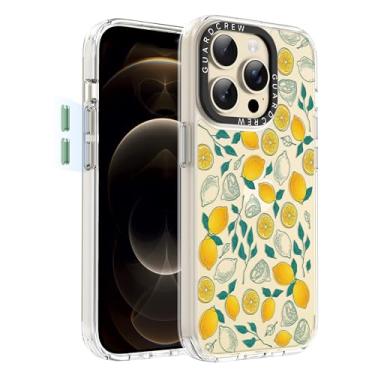 Imagem de GuardCrew Capa para iPhone 13 Pro Max, [proteção contra quedas de grau militar de 3,5 m à prova de colisão] [antiamarelamento e antidescasca] Capa de telefone fina à prova de choque transparente TPU