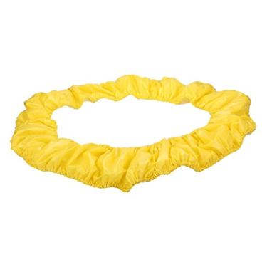 Imagem de Luzhengyang Deck de trampolim de 152,4 cm, montagem universal para jardim, material | Clima e | Fácil montagem e limpeza | Seguro e estofamento | Amarelo