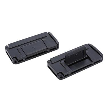 Imagem de Luqeeg Correia Ajustadora de Cinto de Carro, Fivela de Cinto, Braçadeira Confortável de Suporte para Pescoço e Ombro, 1 par de Suporte de Rolha para Viagens Longas