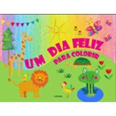 Imagem de Um Dia Feliz Para Colorir