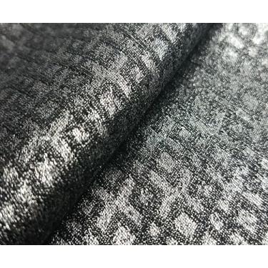 Imagem de Tecido Jacquard Metal - 64% Algodão 33% Poliéster 3% Elastano (Medieval Blue, 1m x 1,42m)
