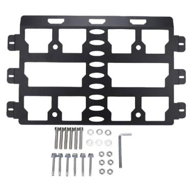 Imagem de Zhjvihx Placa de Montagem da Caixa de Ferramentas, Base de Montagem No Piso de Parede de Aço Carbono Resistente para Caixa de Ferramentas Packout, Com Conexão Modular para Layout de