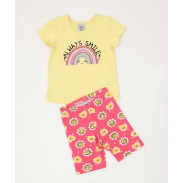 Imagem de Conjunto Infantil Estampado Manga Curta Marisa Tam 1 a-72162, 3, Amare