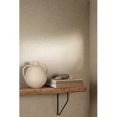 Imagem de Papel de Parede Belize Geométrico Bege e Dourado PH3305