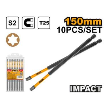 Imagem de Jogo de Bits de Torção Torx T25 150mm INGCO