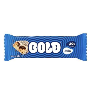 Imagem de Barra Proteina Cookies Cream Bold 60g