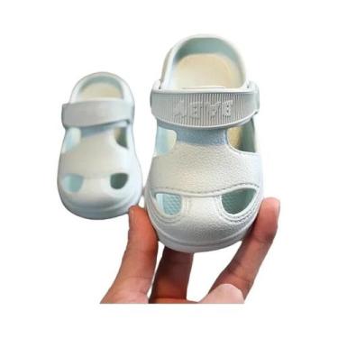 Imagem de Sapatos de Praia Infantis Antiderrapantes com Sola Macia - Chinelos de